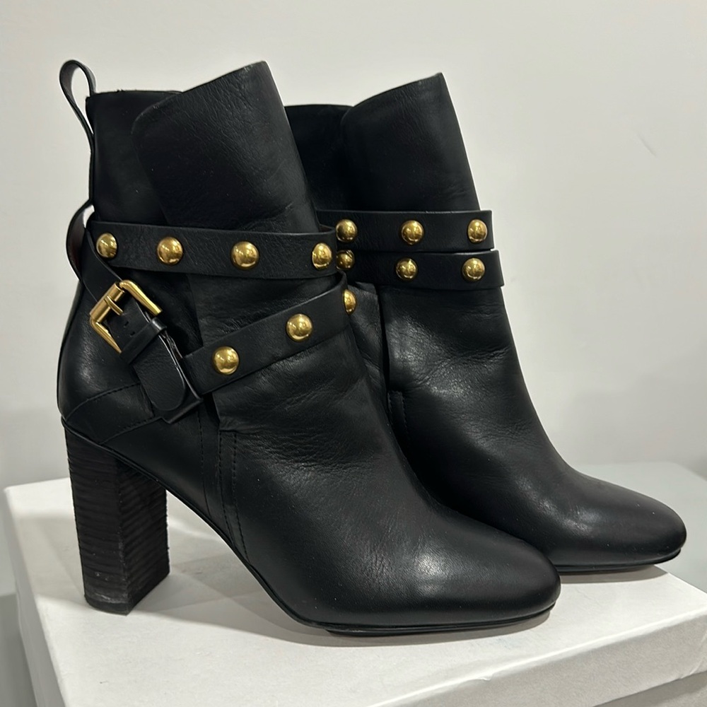 See by Chloe Black Ankle Boots Size 40